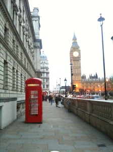 Big Ben and a Telephone Box, could you get any more iconic?