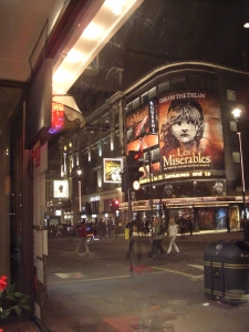 Les Mis at the Queen's Theater 